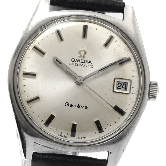 OMEGA Geneve 166.041 Cal.565 Date Silver Dial Automatic Men's Watch_883353 - Picture 1 of 7